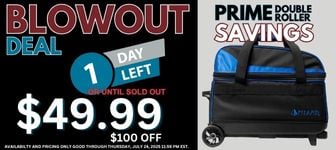 Pyramid Prime Asgard DEEP Double Roller Blowout